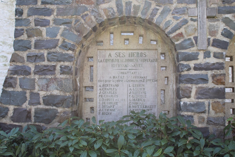 Oorlogsmonument Jodoigne-Souveraine #3