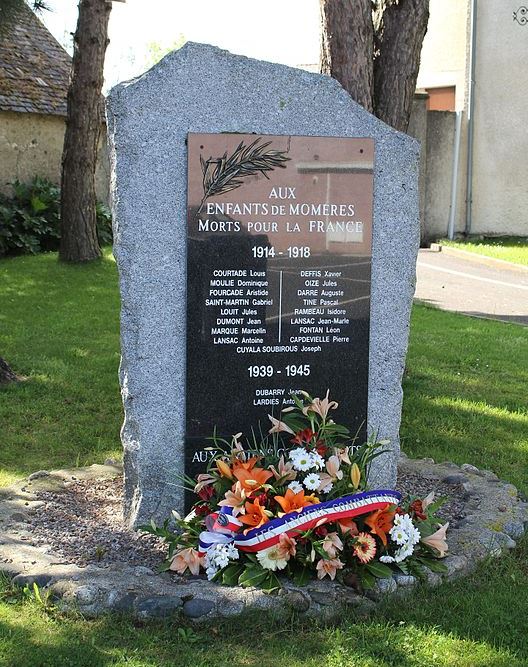 Oorlogsmonument Momères #1