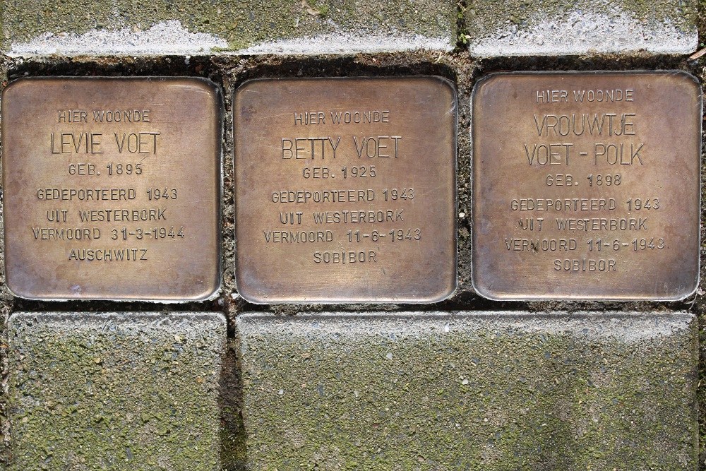 Stolpersteine Smaragdstraat 67