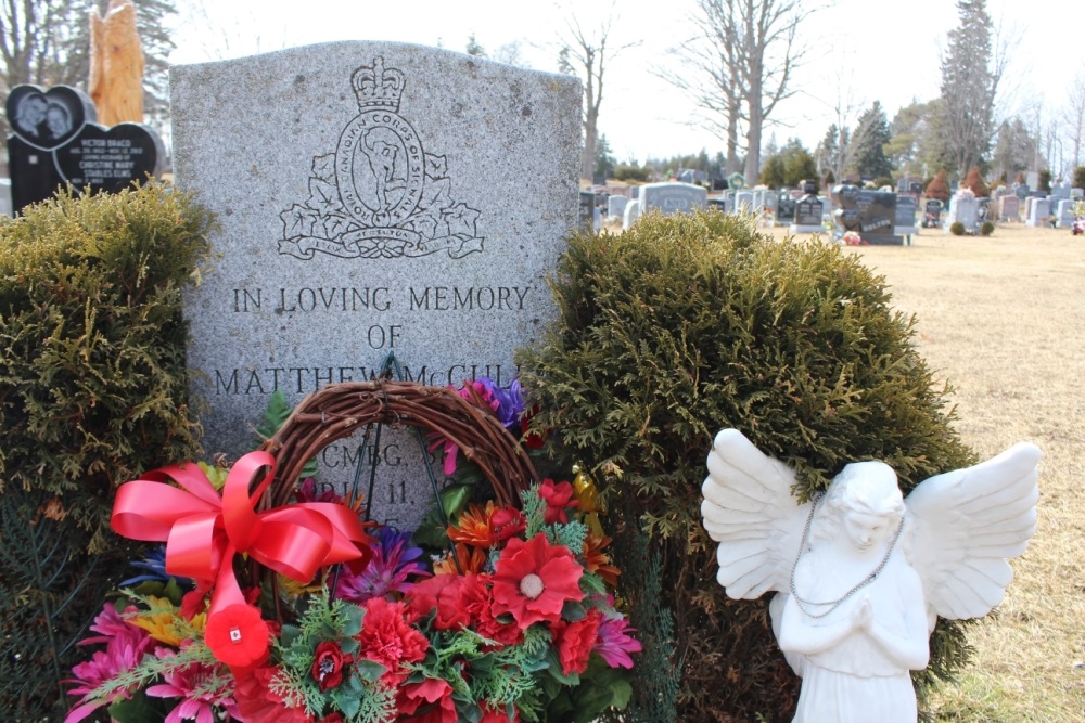 Canadian War Grave Forest Lawn Cemetery