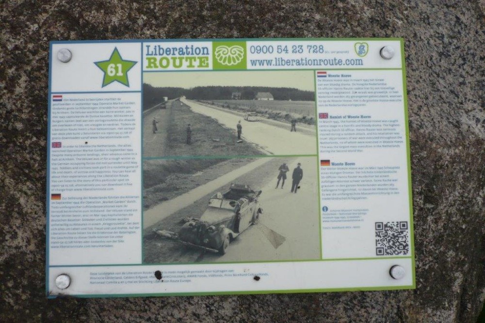 Liberation Route Marker 061: Hamlet of Woeste Hoeve #2
