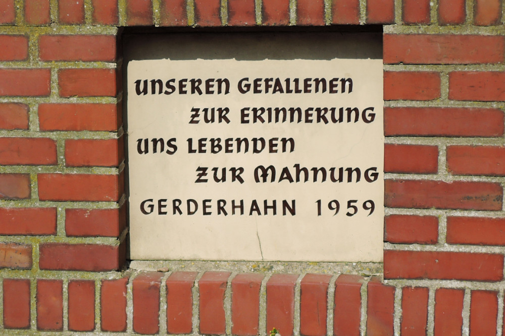 War Memorial Gerderhahn #3