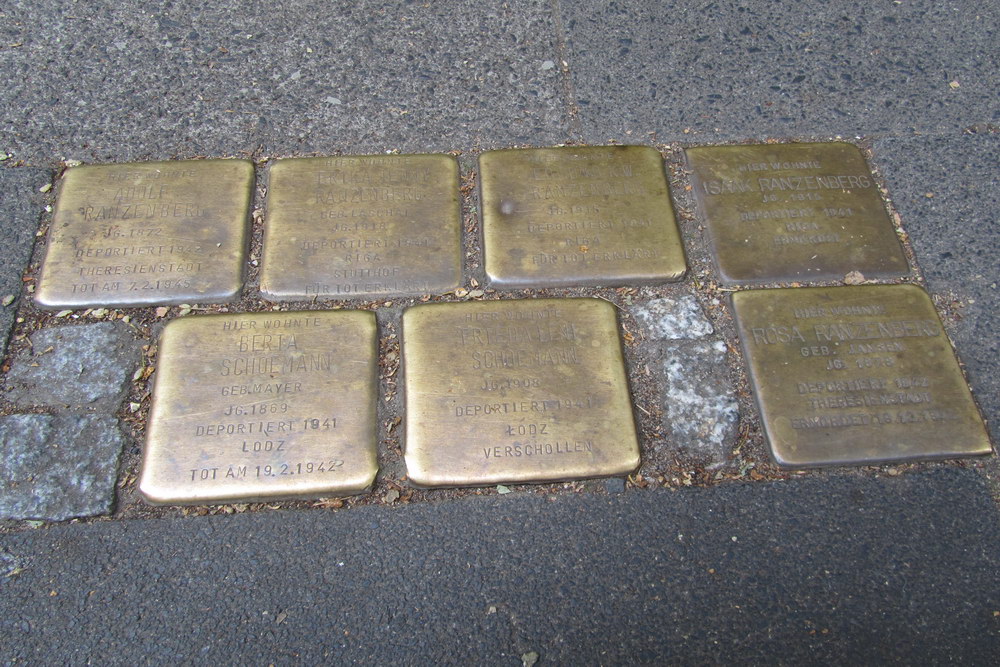 Stumbling Stones Melchiorstraße 25