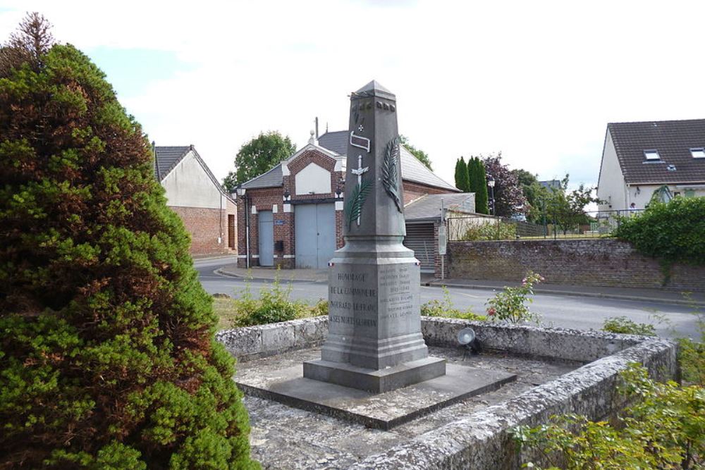 War Memorial Nourard-le-Franc