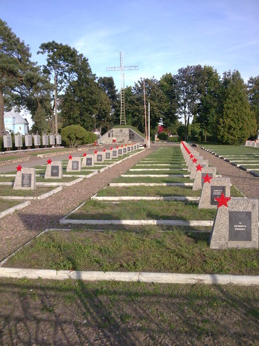 Sovjet Oorlogsbegraafplaats Bielsk Podlaski #2