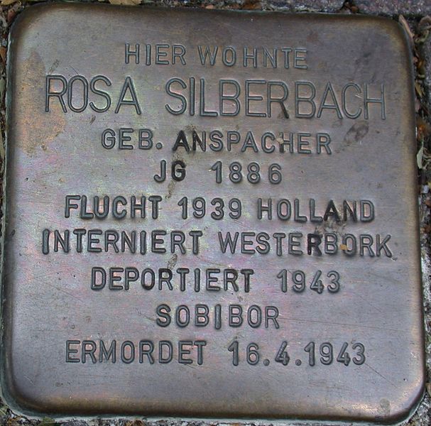 Stolpersteine Begastrae 22 #2