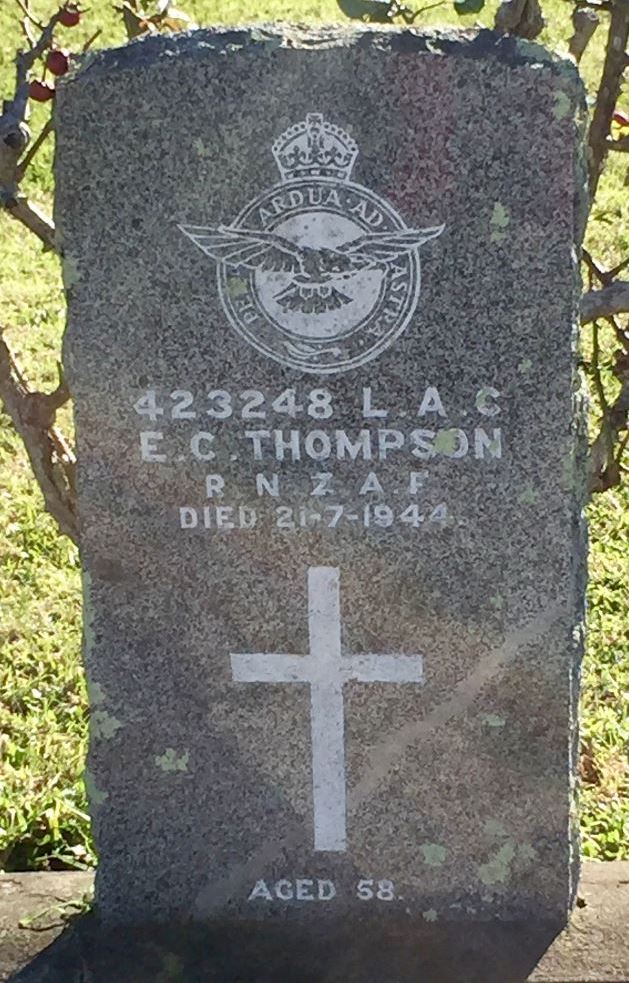 Commonwealth War Grave Hobsonville Presbyterian Cemetery #1