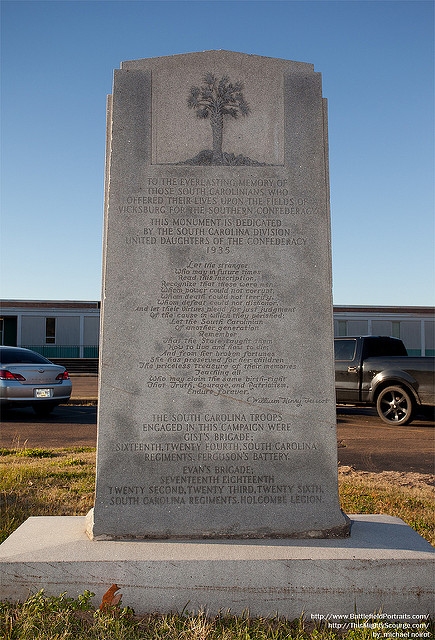 South Carolina State Monument Vicksburg