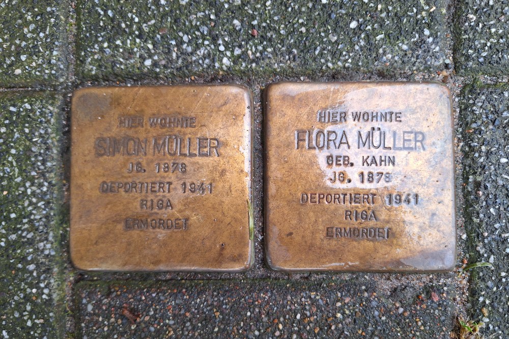 Stolpersteine Berger Allee 3