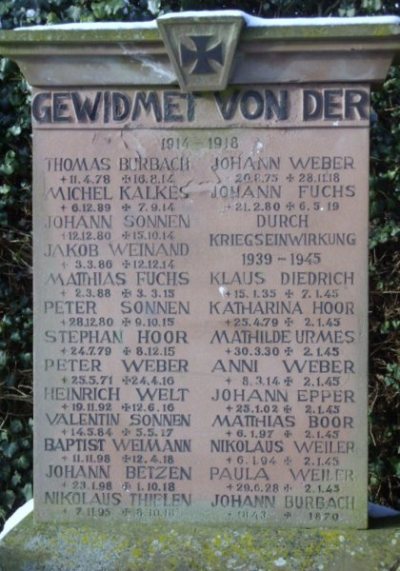 War Memorial Matzen #3
