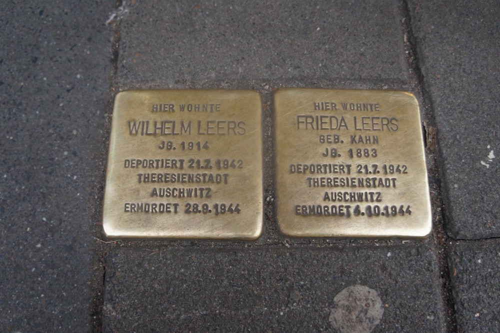 Stolpersteine Ellerstraße 65a