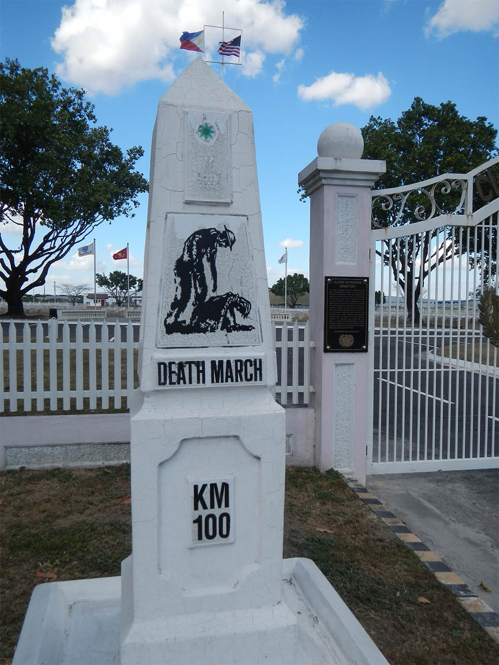 Kilometerpaal Bataan Death March 