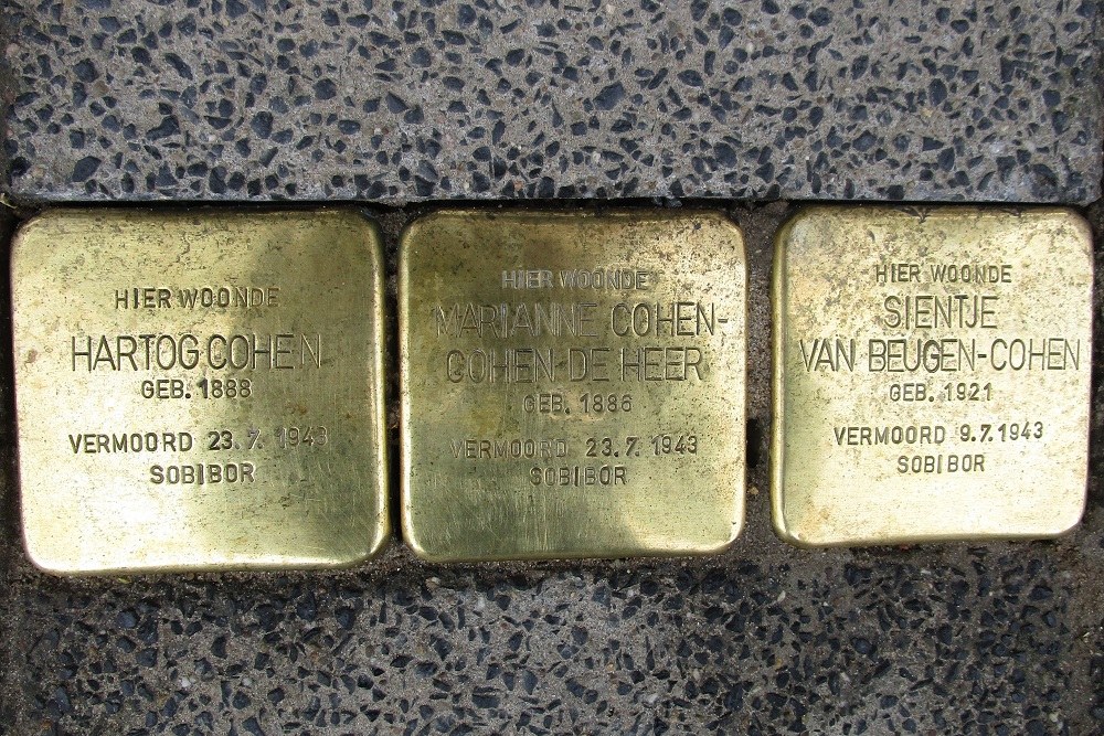 Stolpersteine Kromhout 185,