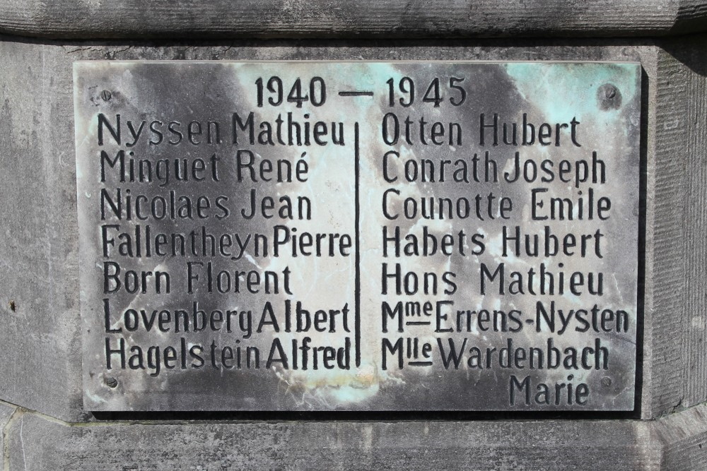 Oorlogsmonument Gemmenich #5