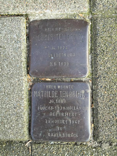 Stolpersteine Bremarkt 7a #2