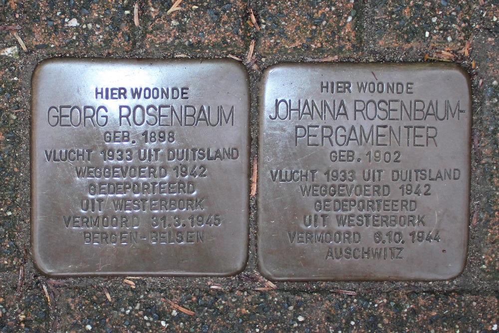 Stolpersteine Stationsstraat 65