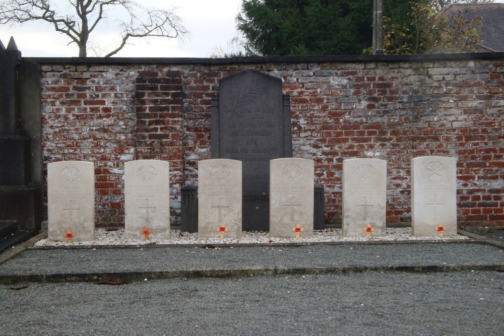 Oorlogsgraven van het Gemenebest Lessines Oude Begraafplaats #3