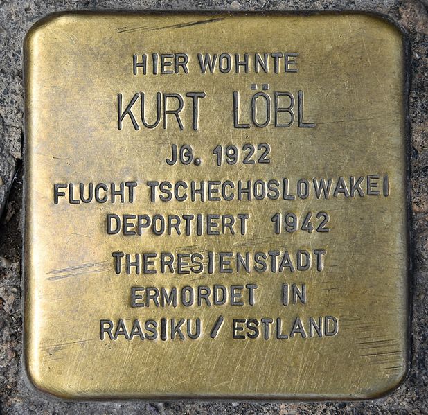 Stolpersteine Wiener Strae 9 #3