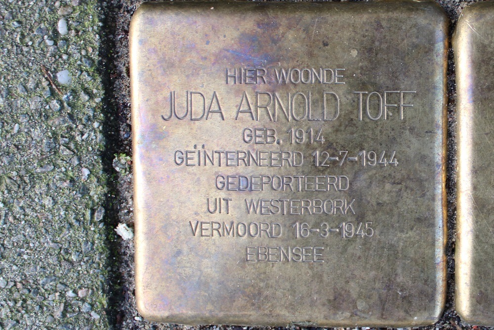 Stumbling Stones Dintelstraat 94 #2