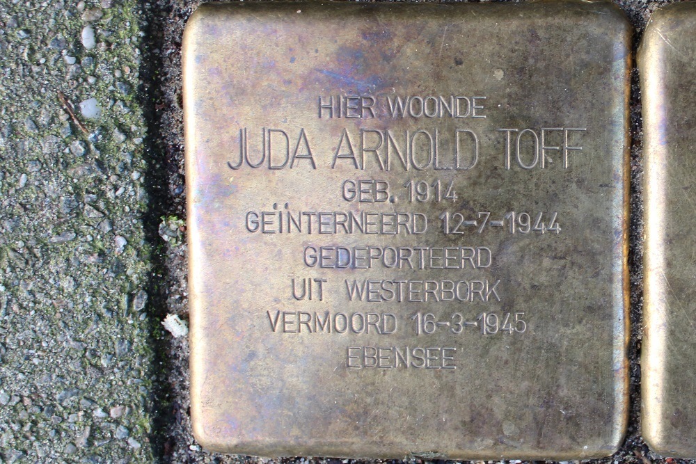 Stolpersteine Dintelstraat 94 #2