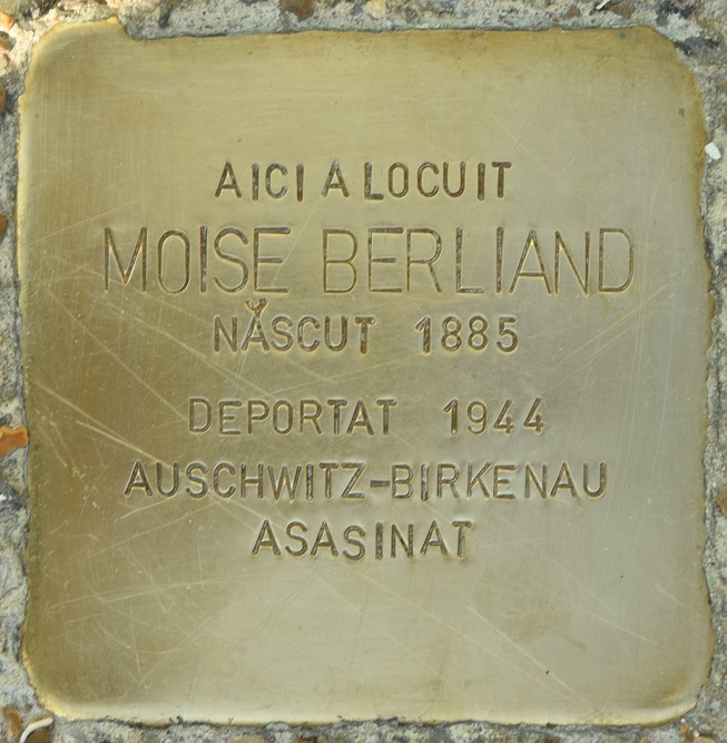 Stolperstein Alexandru cel Bun 17 #1