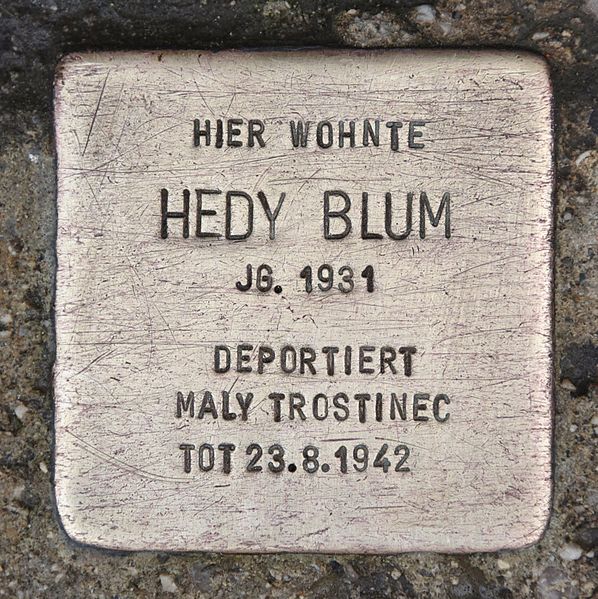 Stolpersteine Hauptstrae 79