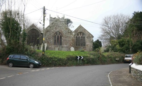 Oorlogsgraven van het Gemenebest St. Teath Church Cemetery