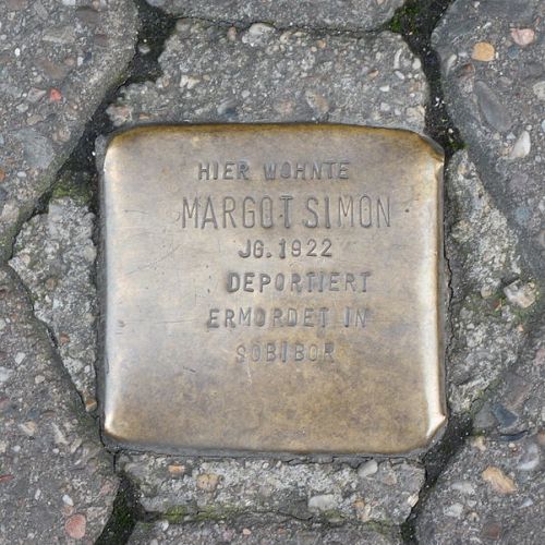 Stolperstein Mittelstrae 68 #1