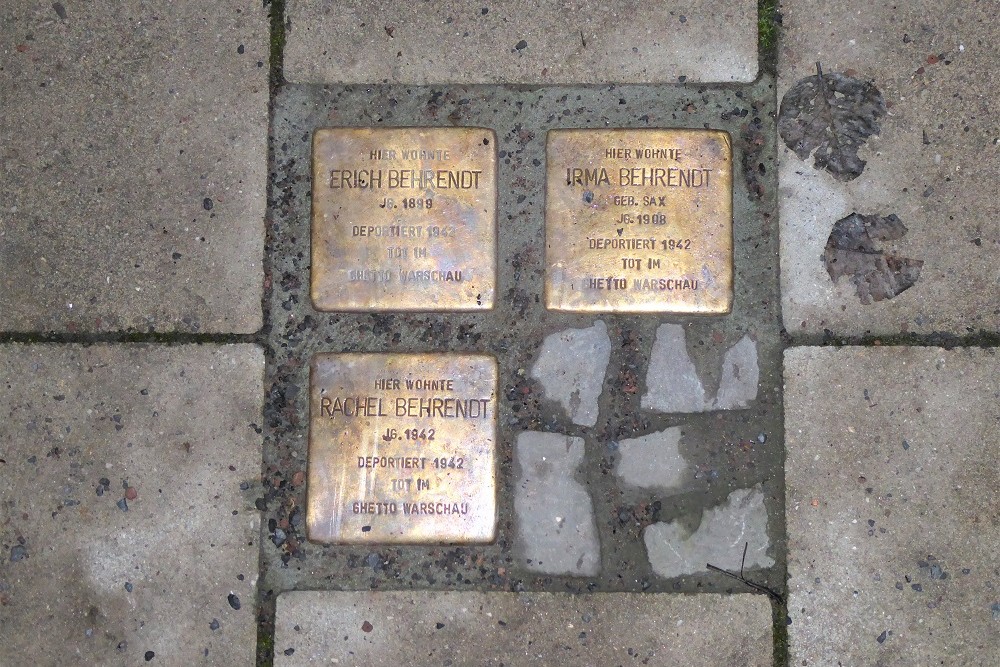 Stolpersteine Emdenerstrae 17 #1