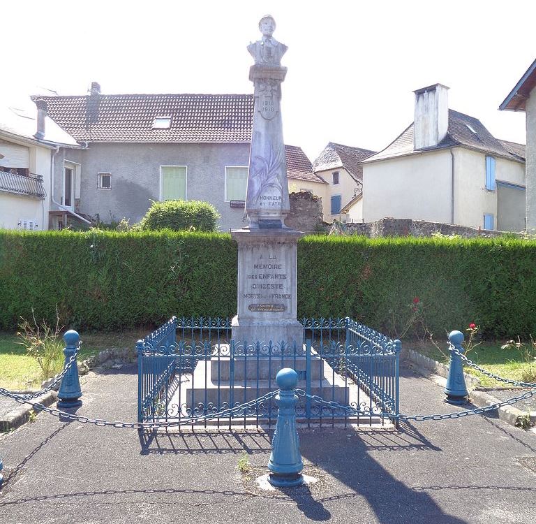 World War I Memorial Izeste