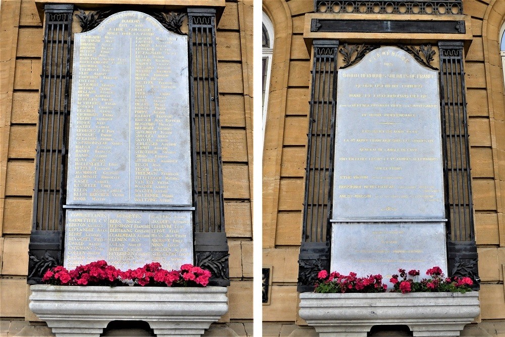 Memorial Belgian and French War Victims #2