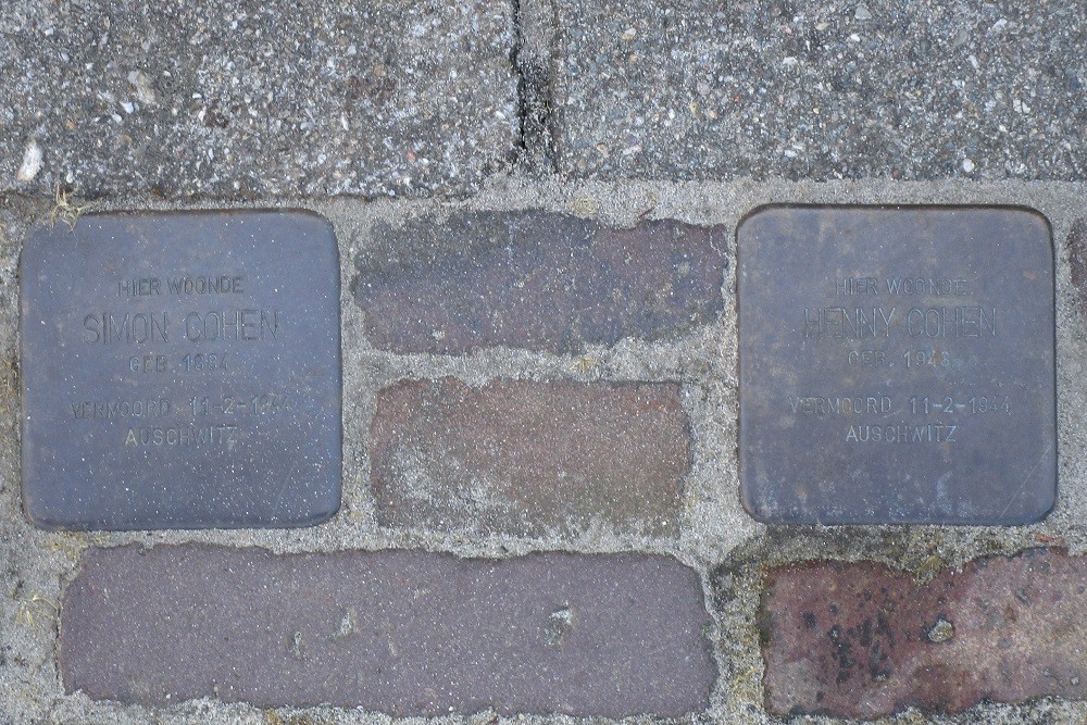 Stolpersteine Elzenstraat 3 #2