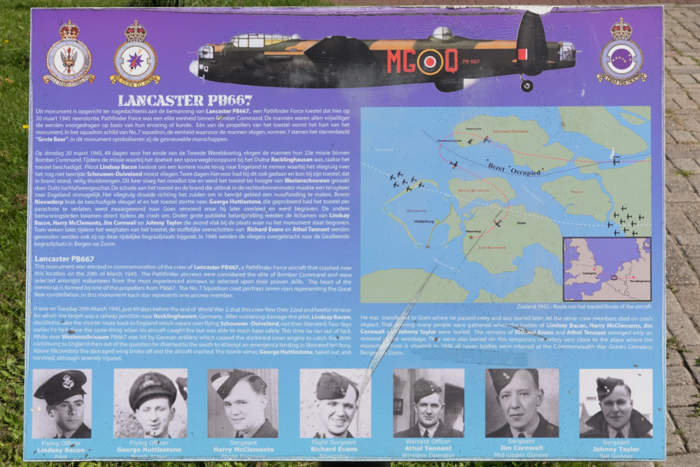 Memorial Lancaster MK III PB667 MG-Q Pathfinder #2