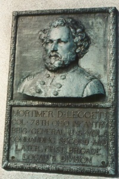 Gedenkteken Colonel Mortimer D. Leggett (Union) #1
