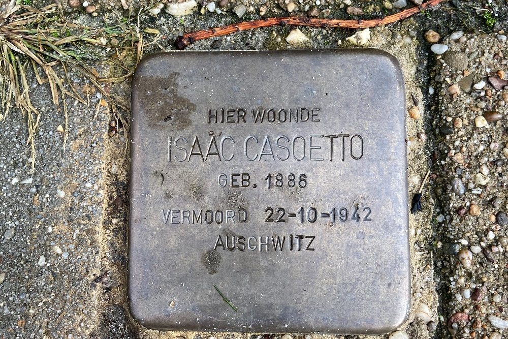 Stolperstein Irisstraat 13-15 (was Bloemstraat 9) #1