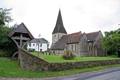 Oorlogsgraf van het Gemenebest St. Giles Churchyard Extension