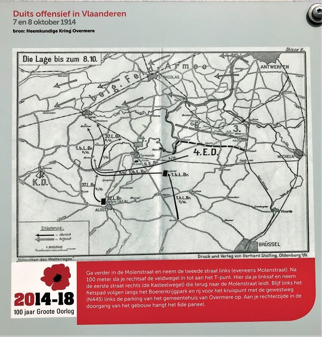 Memorial Route 100 years Great War - Information Board 5 #4