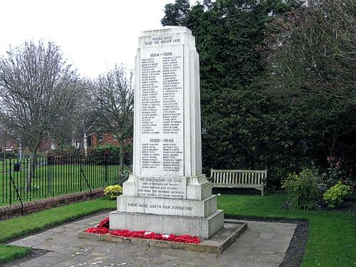 Oorlogsmonument Hadley #1