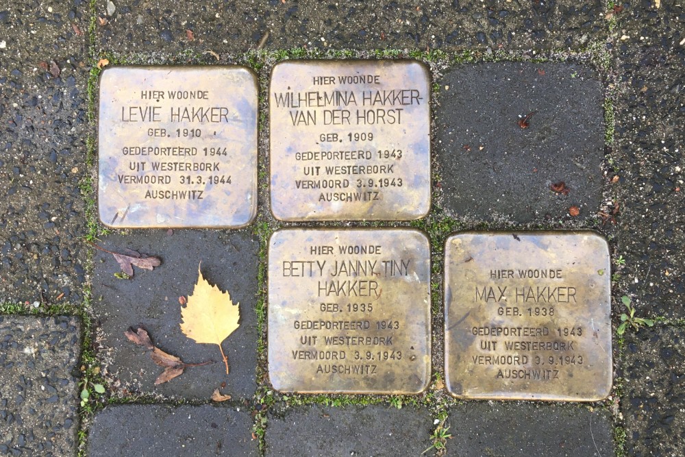 Stolpersteine Mauritslaan 17