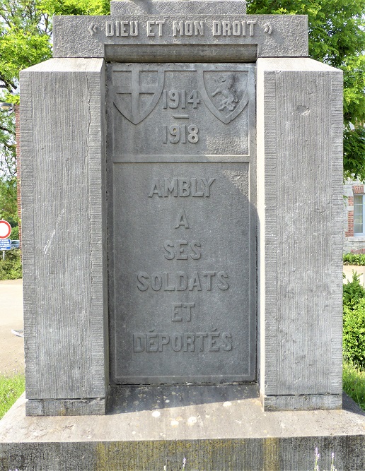 War Memorial Ambly #3