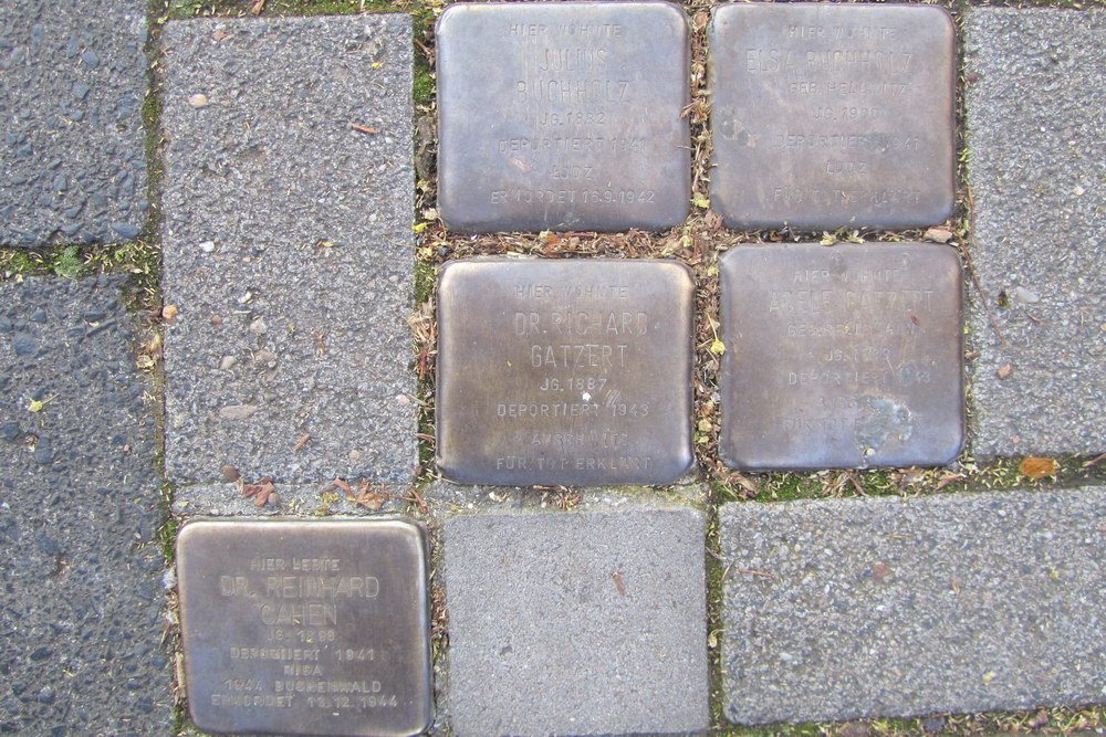 Stumbling Stones Lothringer Straße 51 #2