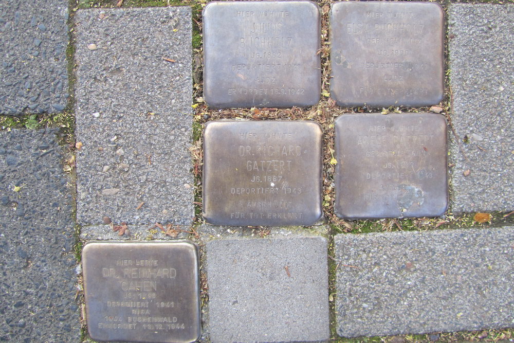 Stolpersteine Lothringer Strae 51 #2