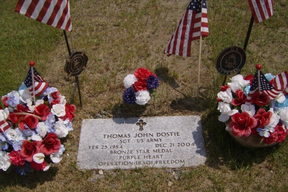 Amerikaans Oorlogsgraf Sand Hill Cemetery #1