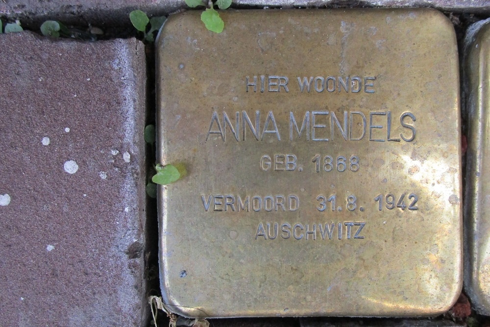 Stolpersteine Lange Jufferstraat 5 #2