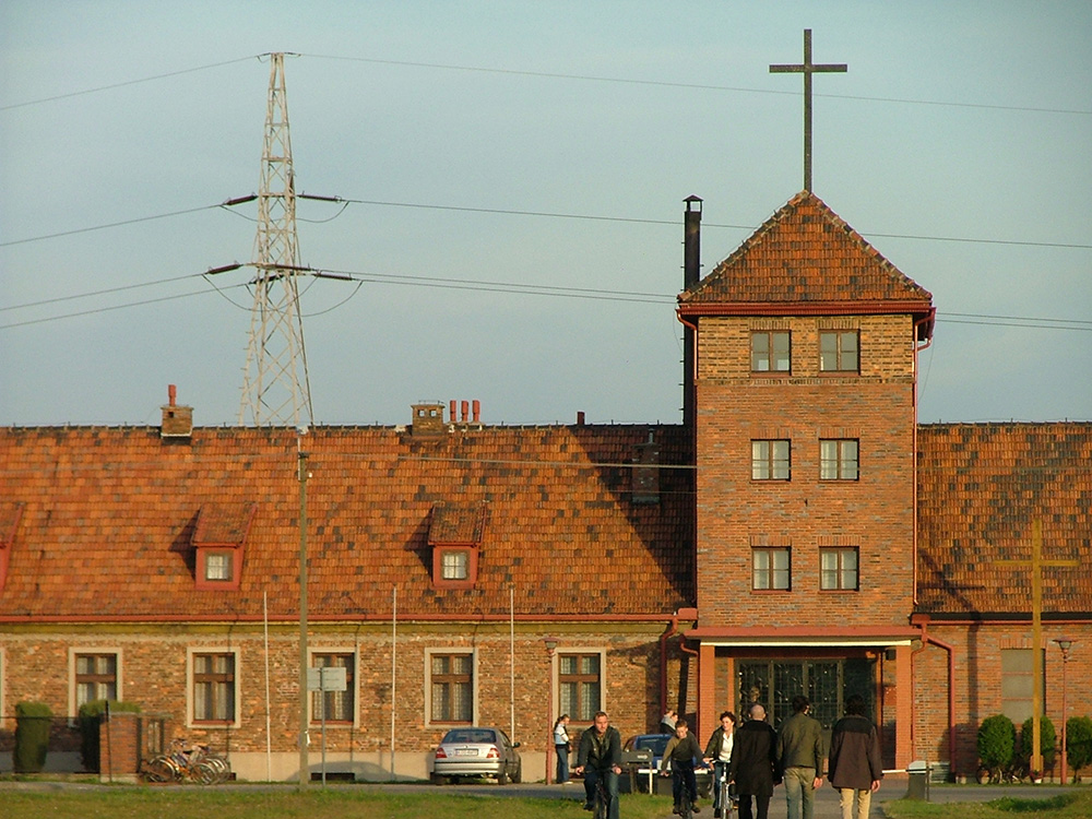 Voormalige Stafgebouw Auschwitz II