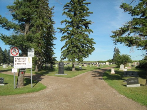 Commonwealth War Grave Vegreville Riverside Cemetery #1