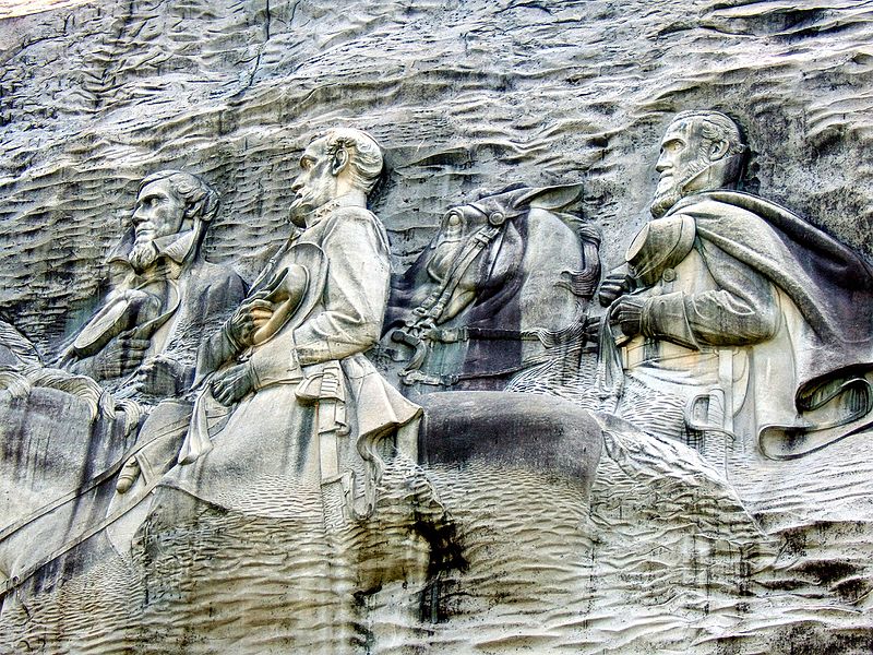 Confederate Memorial Carving Stone Mountain