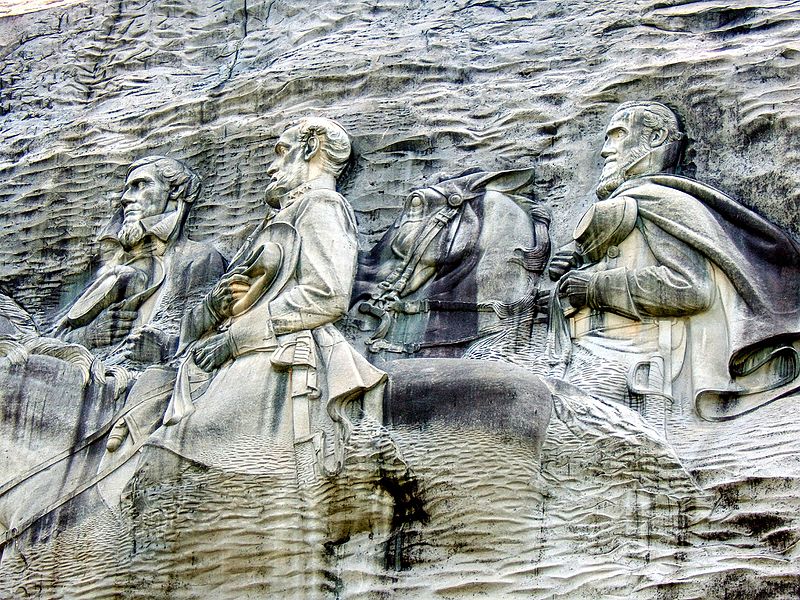 Confederate Memorial Carving Stone Mountain #1