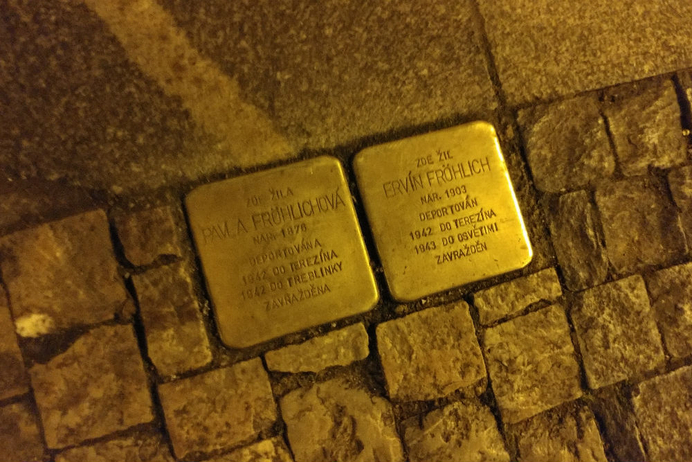 Stolpersteine Pařsk 34 #1