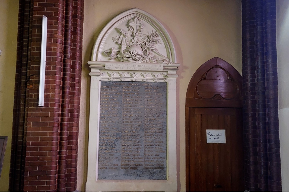 War Memorial Église Cité Saint-Laurent de Veauche #2